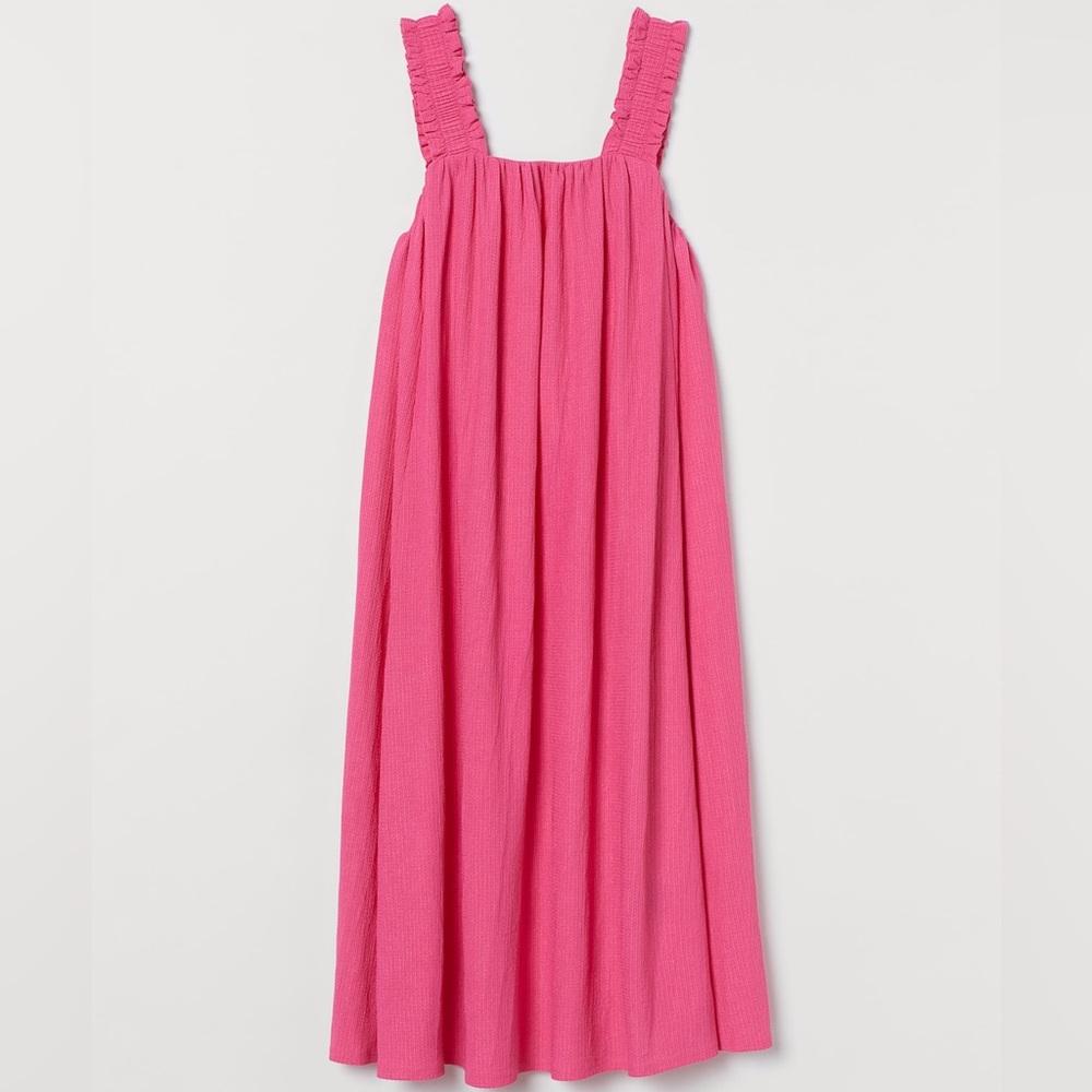 H&M Bow Detail Tie Back Dress